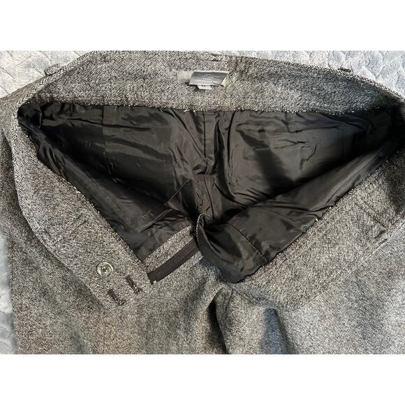 Ann Taylor Signature Fit 10P Wool Blend Wide Leg Trouser Casual Office Classic - Picture 6 of 6